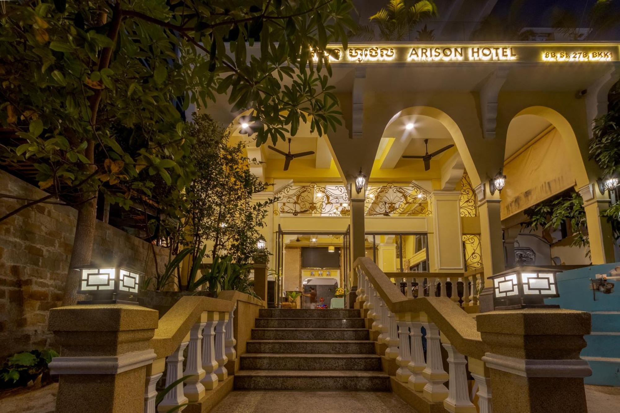 Arison Hotel Phnom Penh Exterior foto